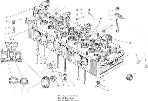 Рис. 012 Головка блока