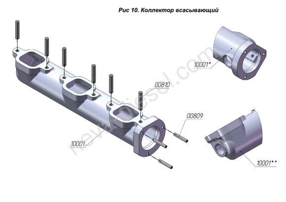 Коллектор всасывающий ПК-5,25А