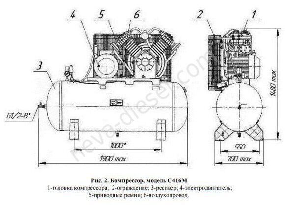 Чертеж С416М