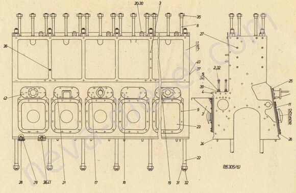 6nvd48a 2u чертеж