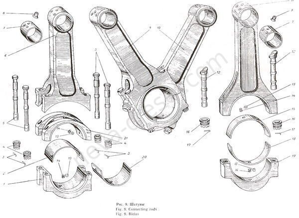 Рис. 009 Шатуны