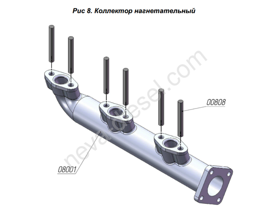 Коллектор нагнетательный ПК-5,25А