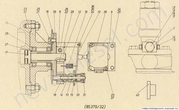 6nvd48a 2u чертеж