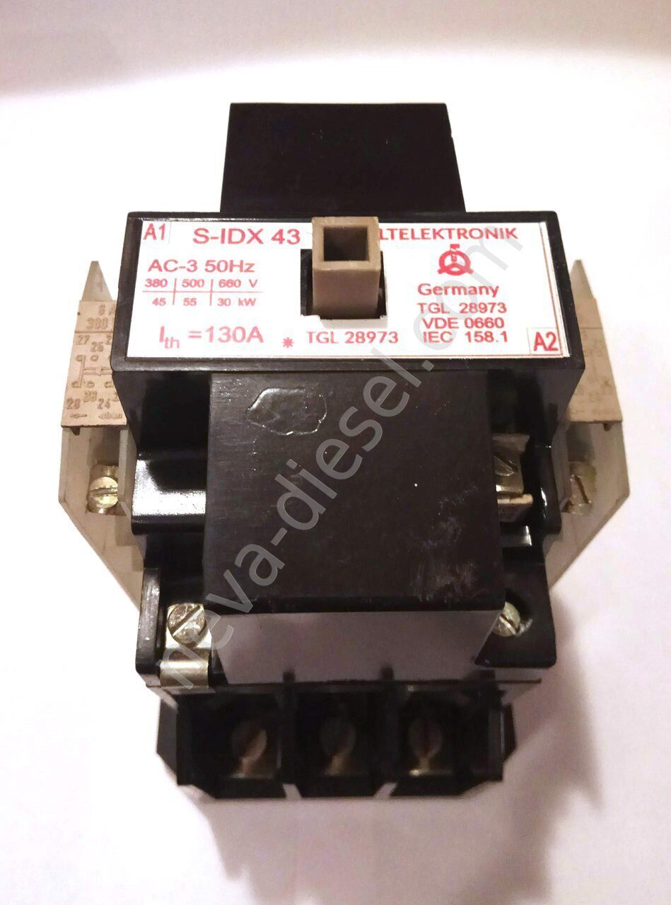 Контактор S-IDX 41 130А 220V 50Hz